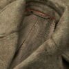 Detalje: trævllet uld og plot af stiklommer på Hairy Wool Wilde Jacket.