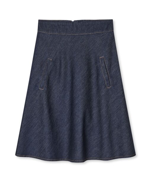 Mads Nørgaard - Cosy Denim Stelly Skirt - Billede 5