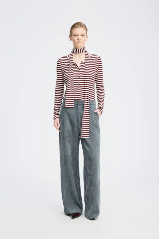 Munthe – Lelouis Pants, Charcoal - Billede 4