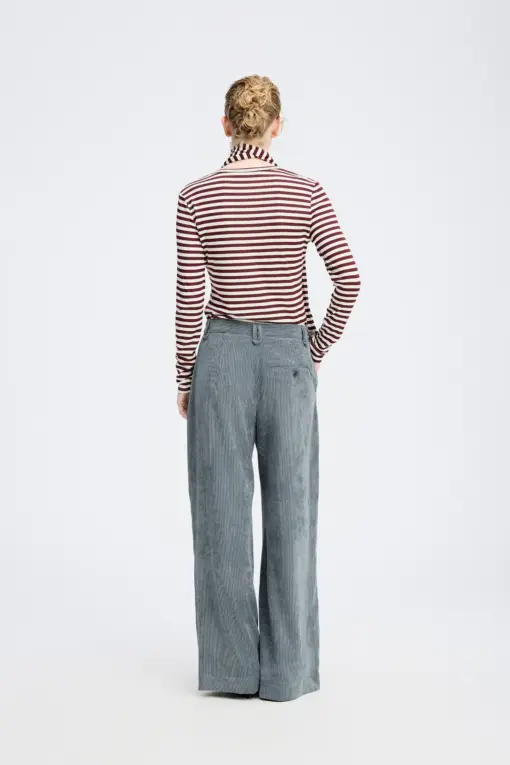 Munthe – Lelouis Pants, Charcoal - Billede 5