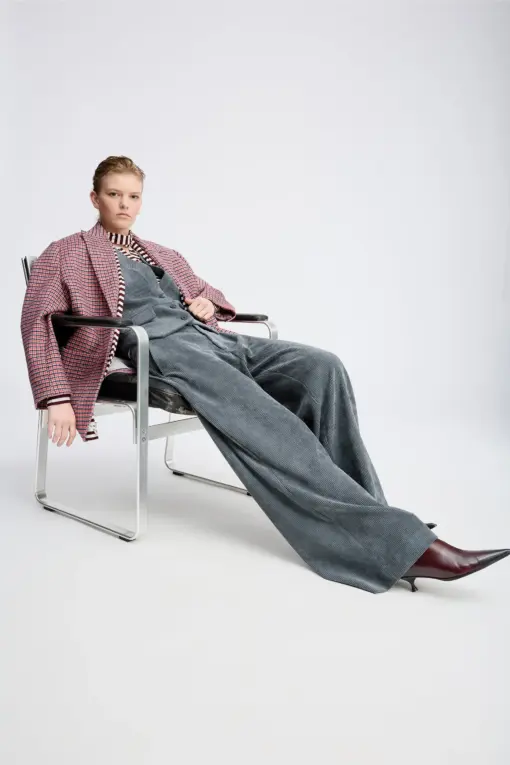 Munthe – Lelouis Pants, Charcoal - Billede 6