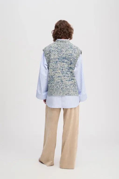 Munthe - Larazza Knit, Indigo - Billede 4