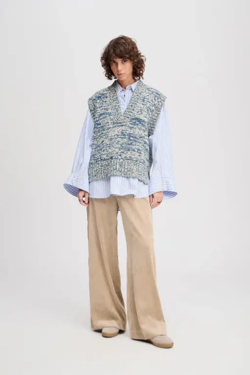 Munthe - Larazza Knit, Indigo - Billede 5
