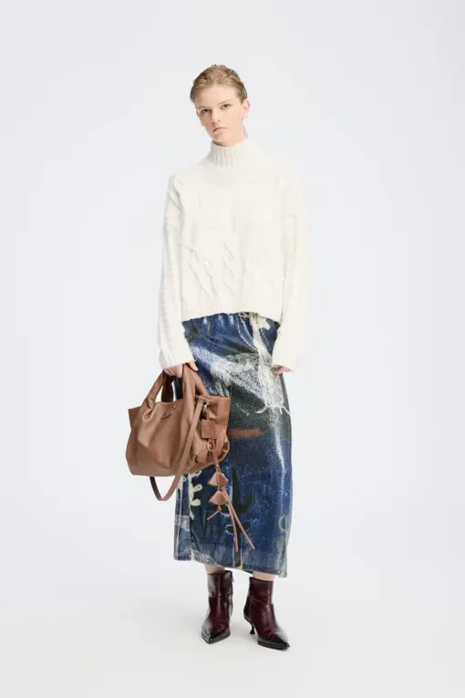 Munthe - Loganberry Knit, Ivory - Billede 2
