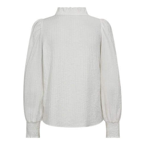 Co'Couture – Shinacc V-Blouse, Off White - Billede 4