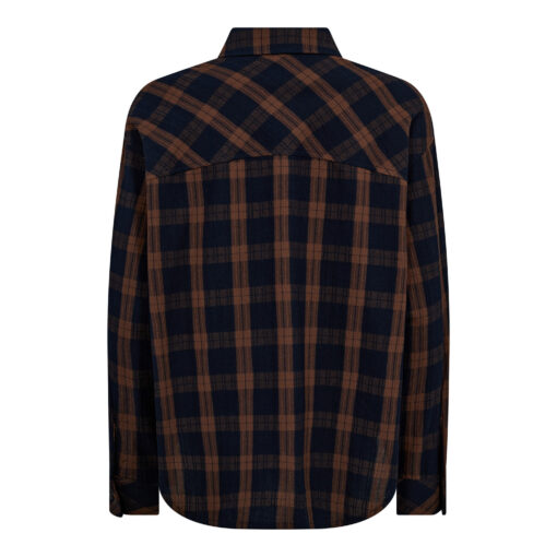 Co'Couture – DixieCC Check Shirt, Ternet - Billede 2