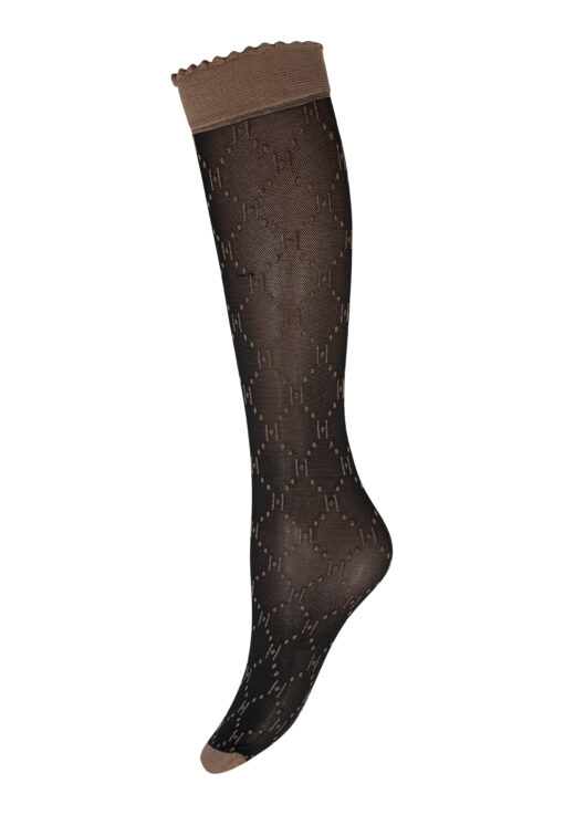 Hype the Detail - Knee High Logo, Beige - Billede 2