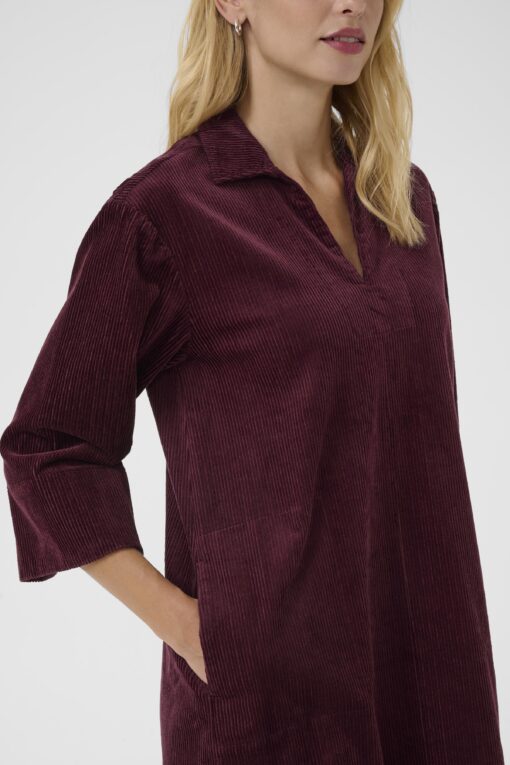 Part Two – Sharri Dress, Tawny Port - Billede 3