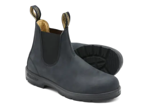 Blundstone – Classics #587 Chelsea Boot, Black Rustic - Billede 5