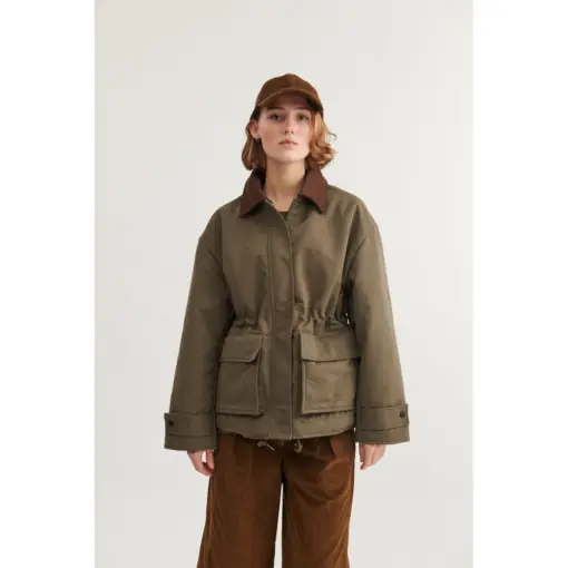 Basic Apparel - Isa Cap, Desert palm - Billede 5