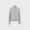 Basic Apparel Blanche Cardigan i grey mel er en elegant cardigan i 100% uld. Perfekt til layering og et stilrent, tidløst hverdagslook.