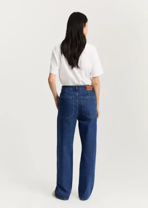 Aiayu - Carlo Midwaist Wide Jeans - Billede 7
