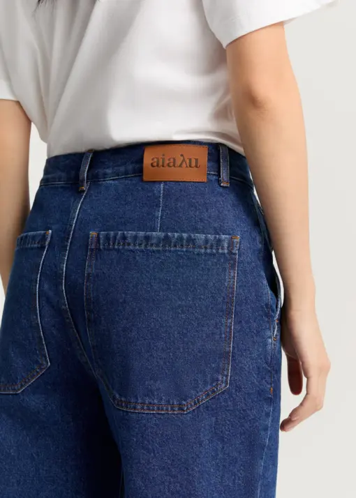Aiayu - Carlo Midwaist Wide Jeans - Billede 3