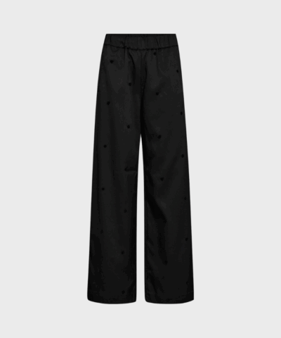 Co'couture - Clover Dot Pant, Black