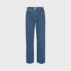 Elisa Jeans – Mid Blue, straight‑leg jeans i økologisk bomuld.