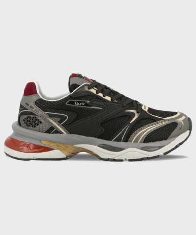 Sort Etonic Kendari 3.0 – moderne sneakers med polstret tunge og ventilation