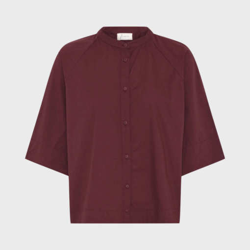 Frau – Abu Dhabi Shirt, Red Mahogany