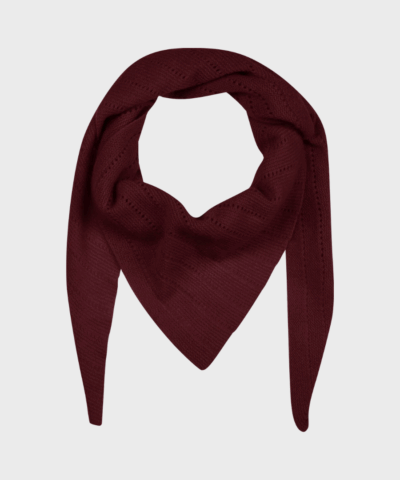 FRAU Doha cashmere scarf large Red Mahogany