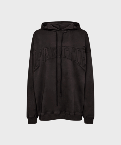 Haute L’amitié - L'AMITIÉ Application Hoodie, Dark Grey