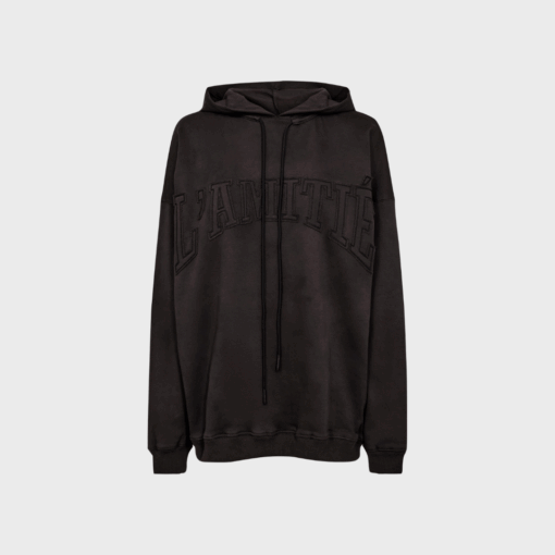 Haute L’amitié - L'AMITIÉ Application Hoodie, Dark Grey