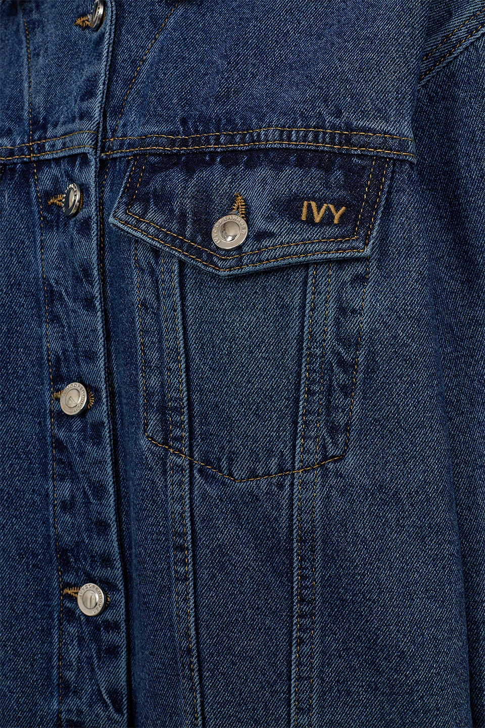 IVY - Augusta Oversize Jacket, Wash Waterford - Billede 8