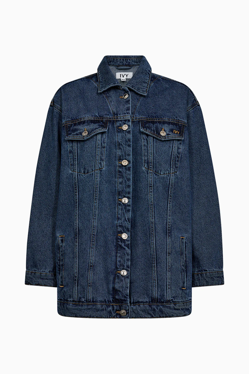 IVY - Augusta Oversize Jacket, Wash Waterford - Billede 7