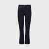 Johanna Jeans med cropped kick flare og skinny fit – mid waist denim med stretch