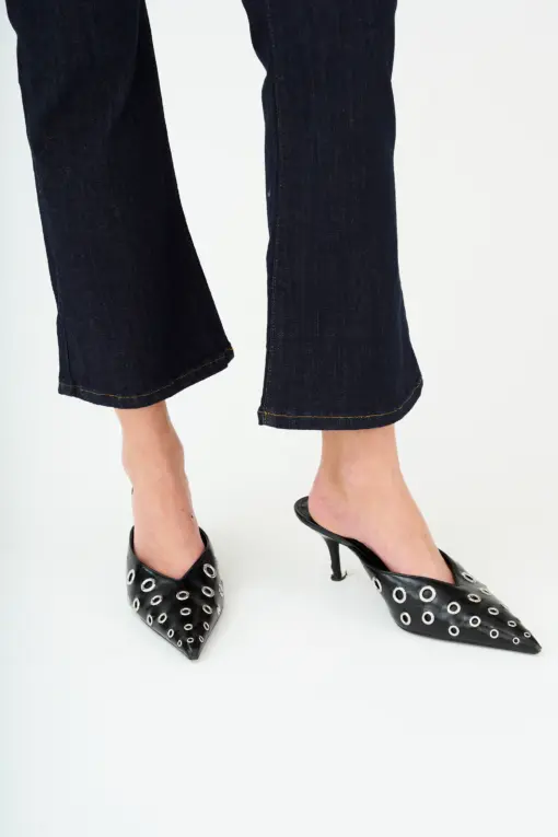 IVY - Johanna Kick Flare Jeans, Wash Rinse Vicky - Billede 7