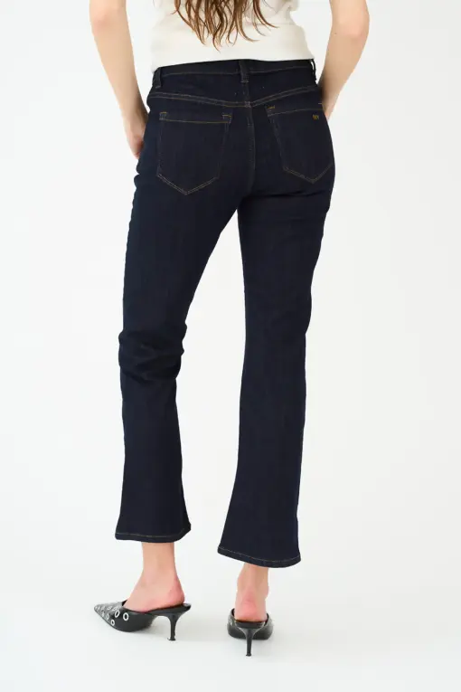 IVY - Johanna Kick Flare Jeans, Wash Rinse Vicky - Billede 4