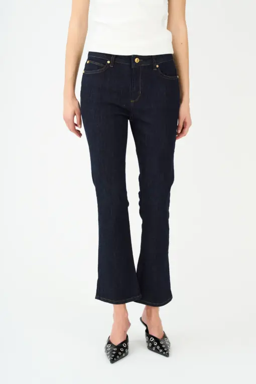 IVY - Johanna Kick Flare Jeans, Wash Rinse Vicky - Billede 2