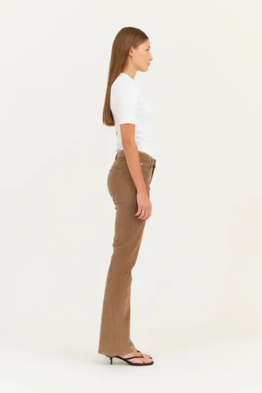 IVY - Tara Jeans Baby Cord Jeans, Cool Taupe - Billede 5