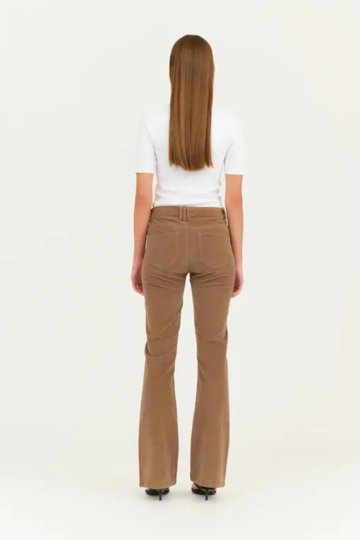 IVY - Tara Jeans Baby Cord Jeans, Cool Taupe - Billede 4