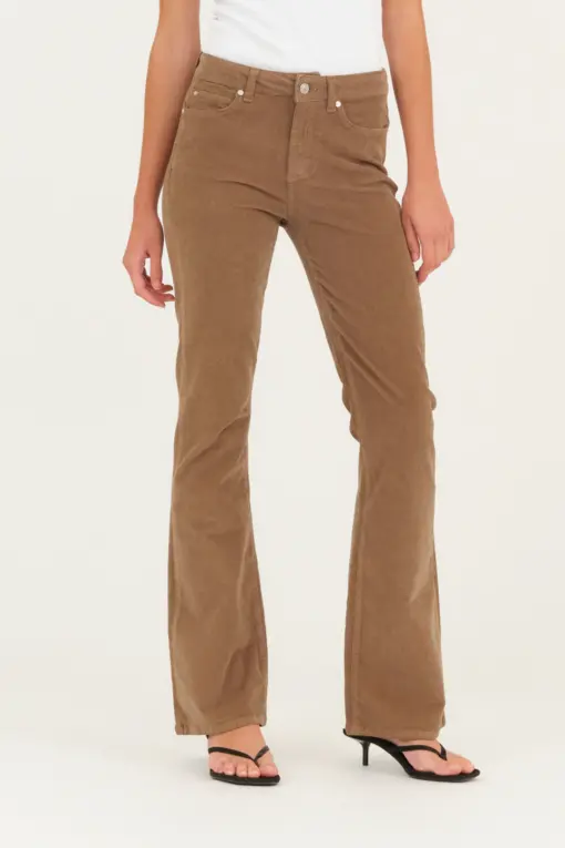 IVY - Tara Jeans Baby Cord Jeans, Cool Taupe - Billede 2