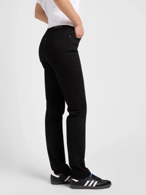 Lee – Marion Straight Jeans, Black Rinse - Billede 3