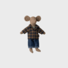 Maileg Far Mus – Lysebrun | Blød og charmerende bamse til børn