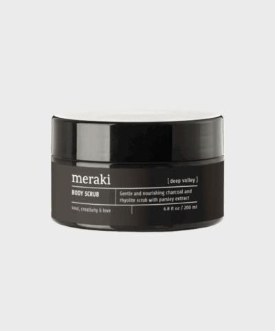 Grå Bodyscrub | Blid Eksfoliering & Frisk Citrusduft – Spa Stemning