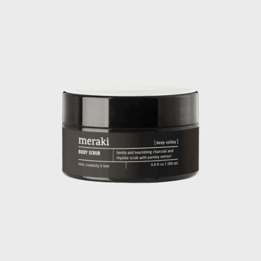 Grå Bodyscrub | Blid Eksfoliering & Frisk Citrusduft – Spa Stemning