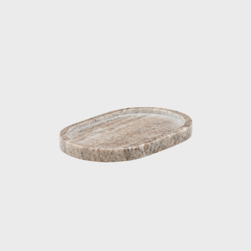 Meraki Marble Bakke Beige | Eksklusivt Naturlook & Praktisk Opbevaring
