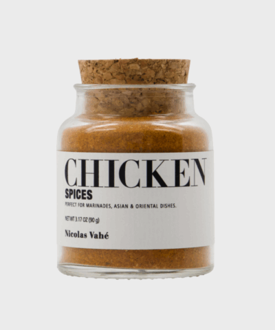 Giv dine kyllingeretter ekstra smag med Spice Mix Chicken. Aromatisk krydderiblanding med paprika, hvidløg og gurkemeje. Perfekt til marinader og rubs