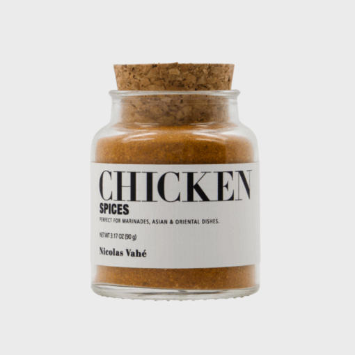 Giv dine kyllingeretter ekstra smag med Spice Mix Chicken. Aromatisk krydderiblanding med paprika, hvidløg og gurkemeje. Perfekt til marinader og rubs