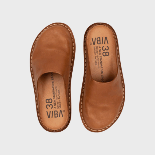 Viba – ROMA Sandaler, Cognac Brown