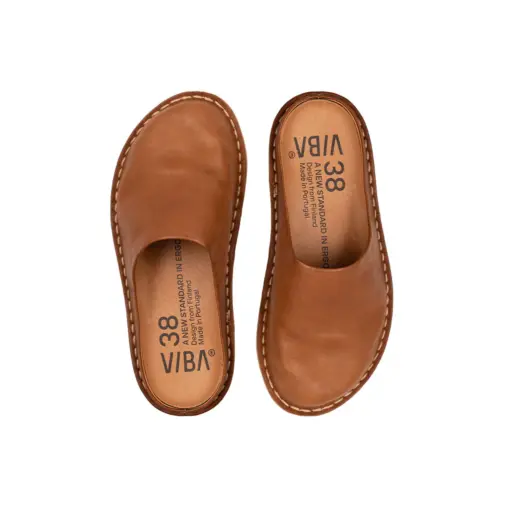 Viba – ROMA Sandaler, Cognac Brown - Billede 8