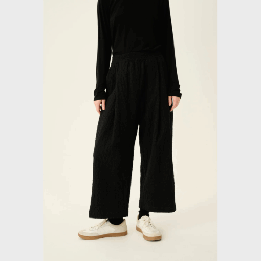 Rue de Tokyo - Pia Crushed Pant, Black