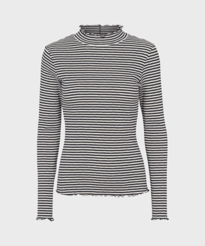 Basic Apparel – Silma High Neck, Sky captain/birch