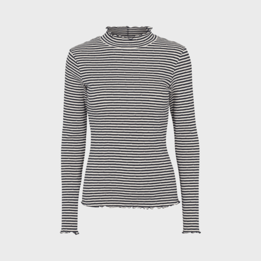 Basic Apparel – Silma High Neck, Sky captain/birch