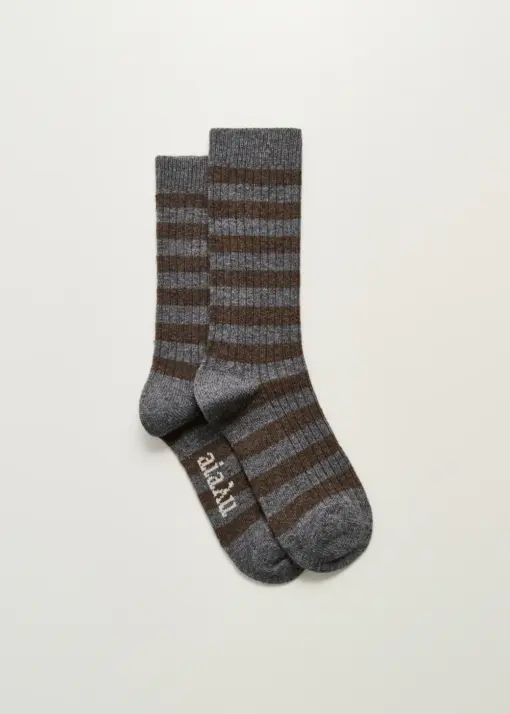 Aiayu - Striped Cashmere Sock - Billede 3