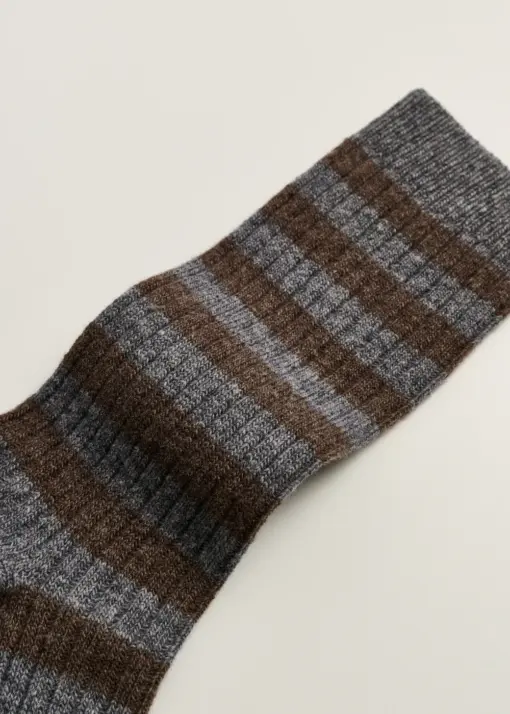 Aiayu - Striped Cashmere Sock - Billede 2