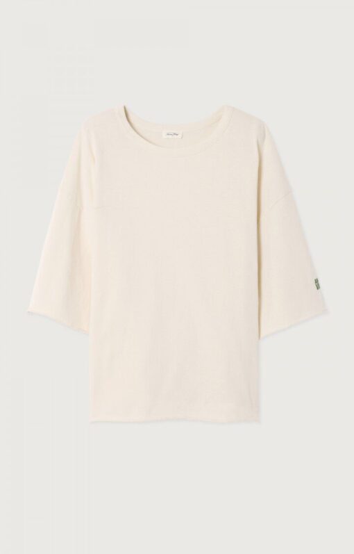 American Vintage – Ykobow T-shirt, Pearl - Billede 3