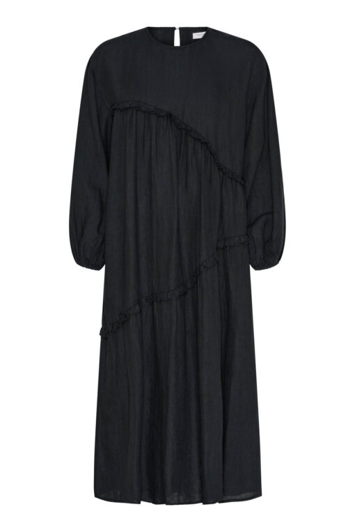 Anne-Mi - Kaya IS Dress, Washed Black - Billede 4