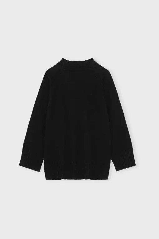 Moshi Moshi Mind – Aster Knit Merino, Black - Billede 3